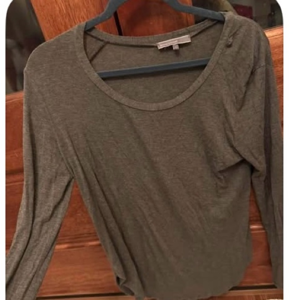 Chic Olive Long Sleeve Top